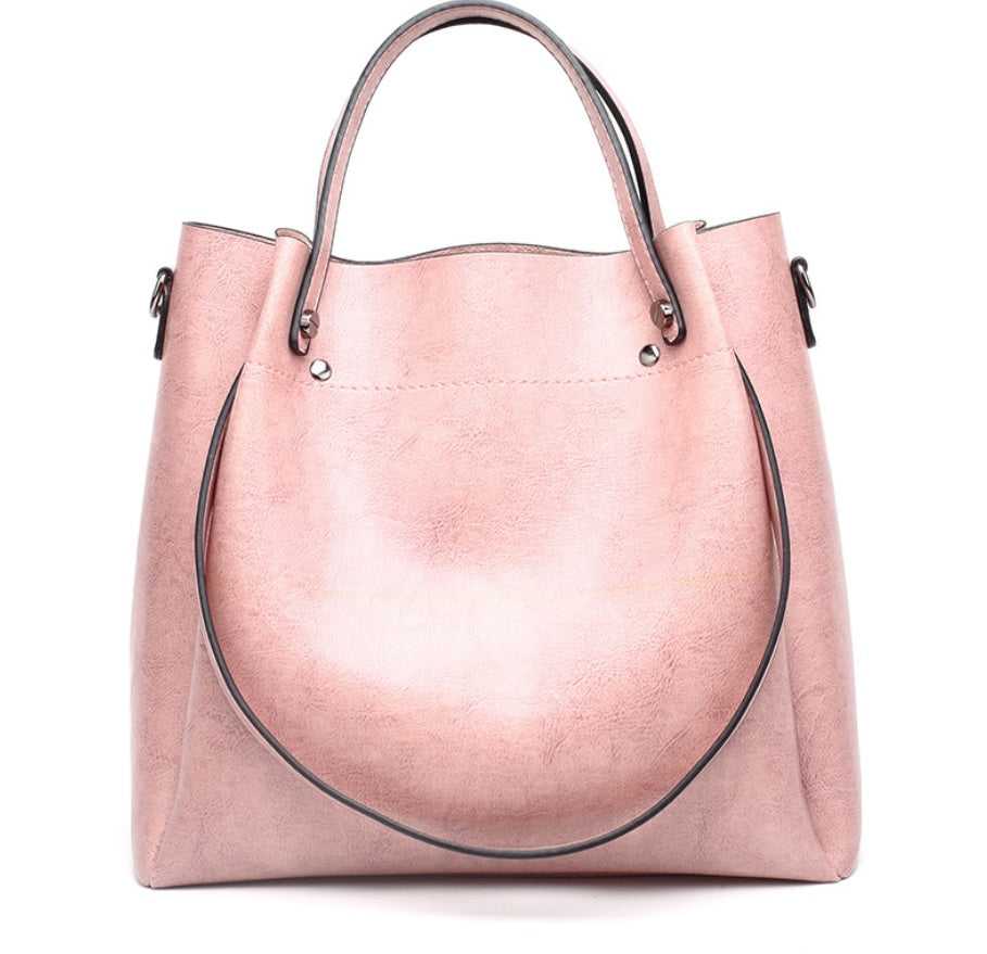 Large-capacity shoulder bag