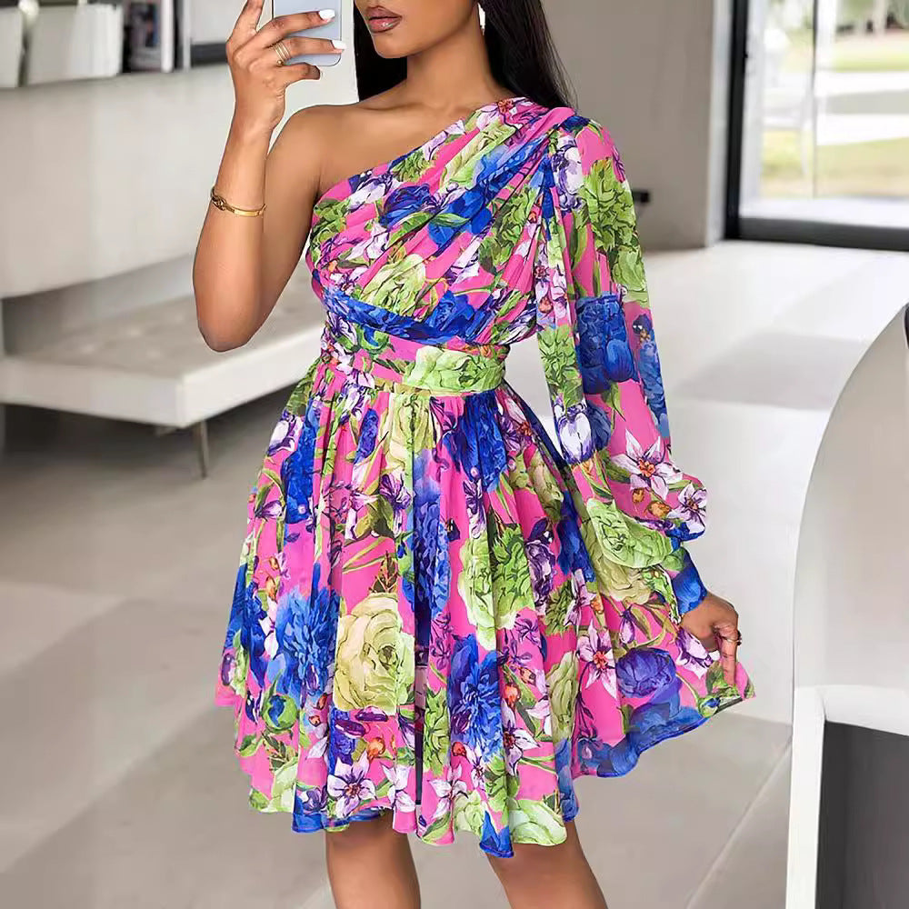 Women's Clothing Fashion Mesh Patchwork Dress