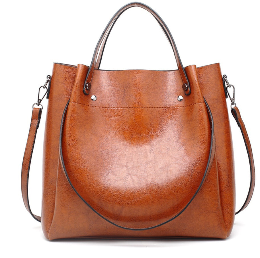 Large-capacity shoulder bag