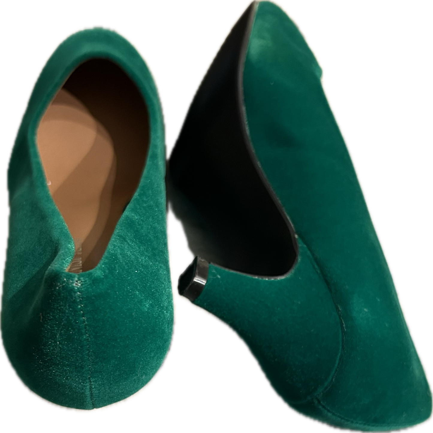 Women's Classic Round Toe Pump Kitten Low Heel Shoes