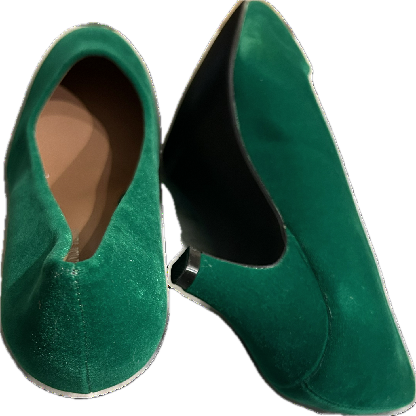 Women's Classic Round Toe Pump Kitten Low Heel Shoes