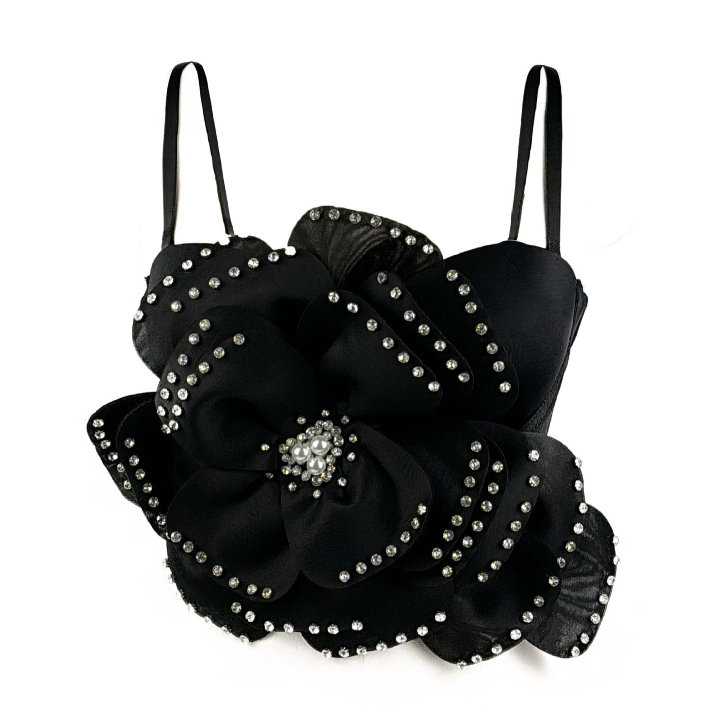 Design Sense Fishbone Bra Hot Girl Outer Wear Sweet Spaghetti-strap