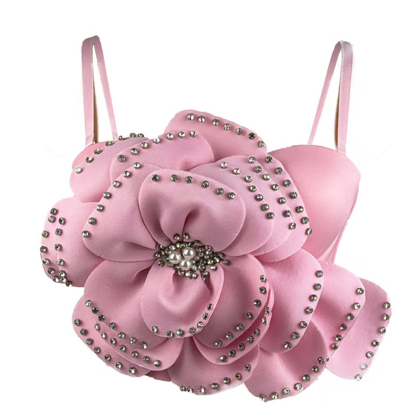 Design Sense Fishbone Bra Hot Girl Outer Wear Sweet Spaghetti-strap