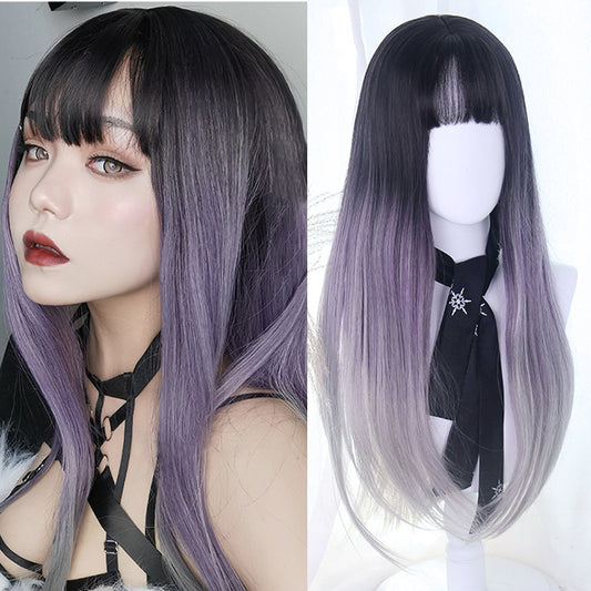 Women's Fashion Natural Head Cover Wig